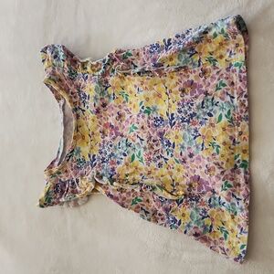 Baby Gap Floral Short Sleeve 2T